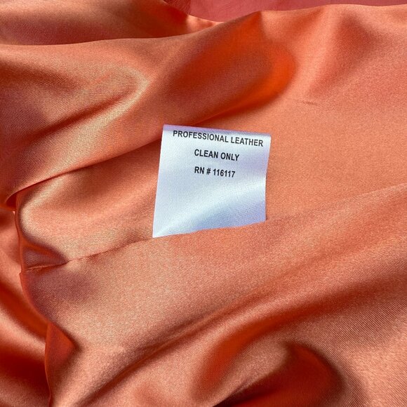 Overland Coraline Washed Lambskin Leather Jacket Large NWT - Picture 10 of 12